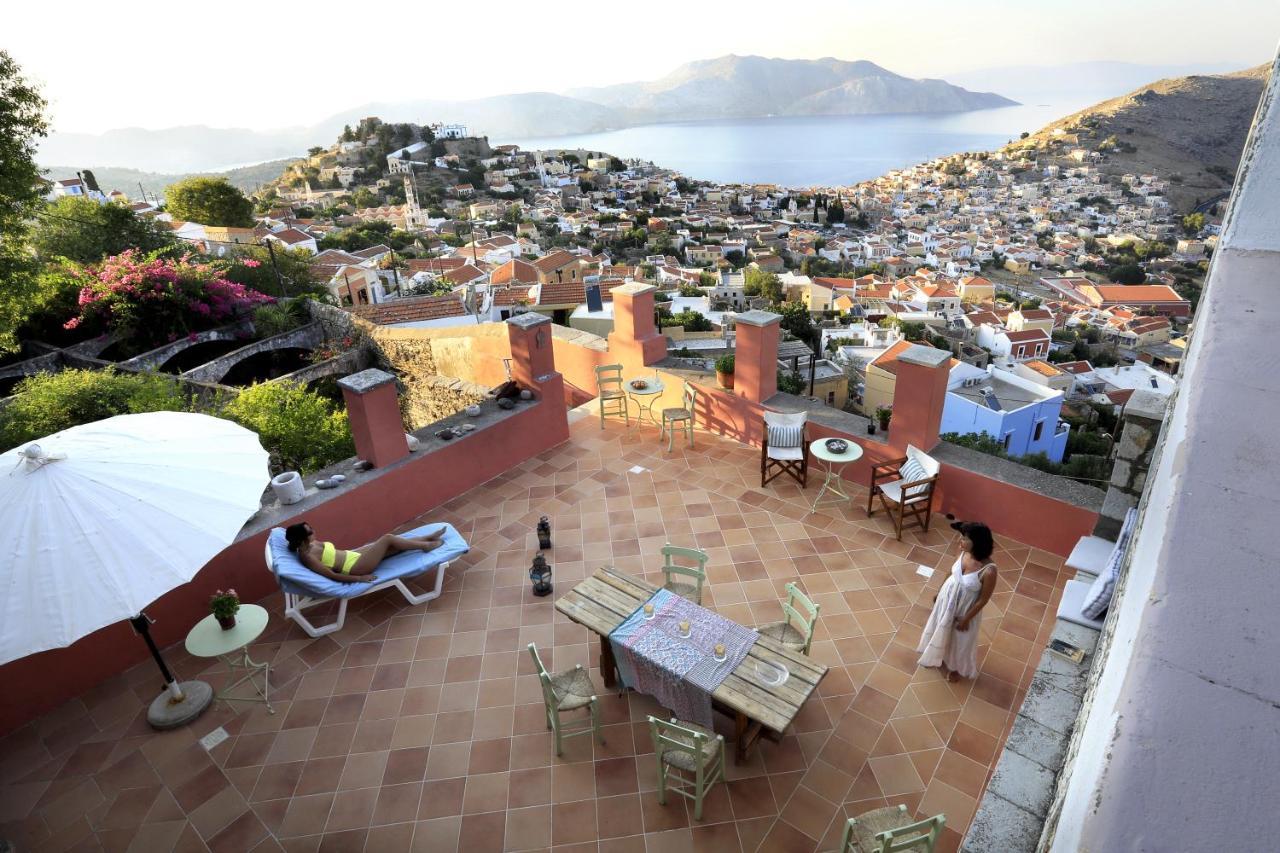 Villa Astradeni à Symi Extérieur photo